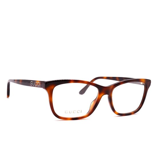 NEW GUCCI GG0731O 002 HAVANA AUTHENTIC EYEGLASSES FRAME - Picture 1 of 12